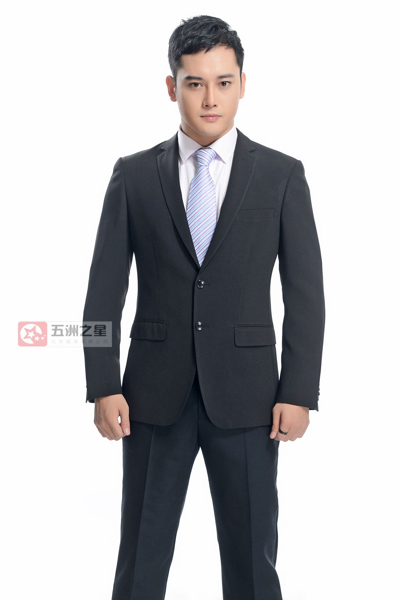 男士商務(wù)兩?？勐殬I(yè)裝F001產(chǎn)品展示